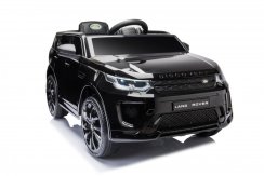 Coche eléctrico para niños Land Rover Discovery Sport negro/negro