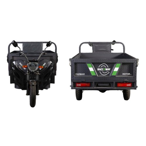 Three-wheeled cargo cart RACCEWAY® FARMER, black
