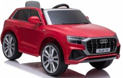 Coche eléctrico infantil Audi Q8 rojo.