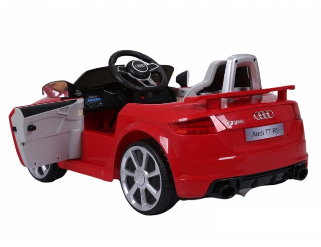 Coche eléctrico infantil Audi TT RS rojo