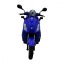 Electric three-wheel scooter RACCEWAY® VIA-MS09, blue-glossy