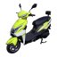 Electric scooter RACCEWAY® CITY 45, with driving licence, green