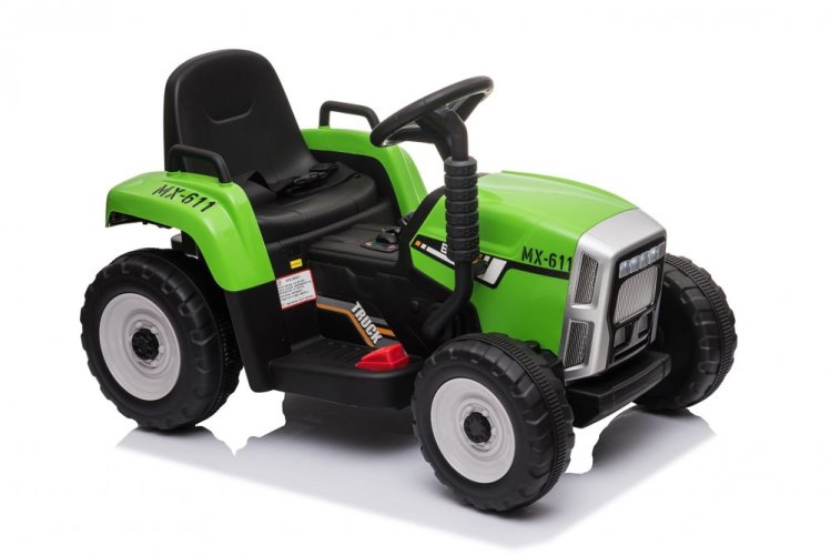 Coche eléctrico para niños Tractor Lite - verde