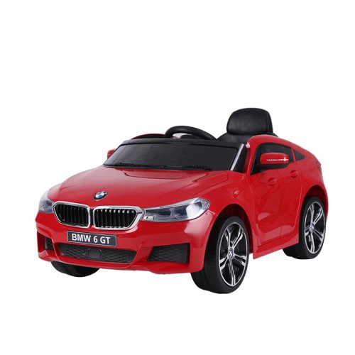 Coche eléctrico para niños BMW 6GT rojo/rojo