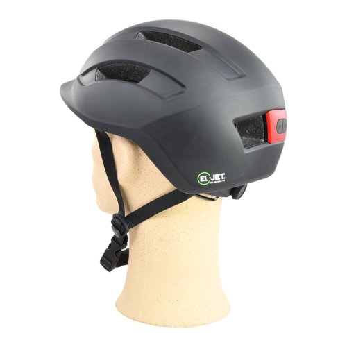 Eljet LED kaciga, mat crna