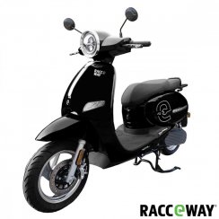 Electro scooter RACCEWAY® JLG-E-MOTO, black