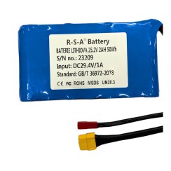 Lithium battery 25.2V 2Ah Skateboard
