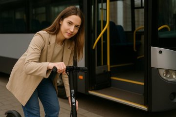 Může elektrokoloběžka do autobusu?
