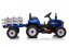 Coche eléctrico para niños Tractor Lite - azul