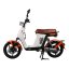 Electric scooter RACCEWAY® E-BABETA® II, white-orange