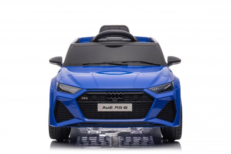 Dětské elektrické auto Audi RS 6 modrá/blue