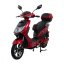 Electro scooter RACCEWAY® E-FICHTL®, red-glossy with 20Ah battery
