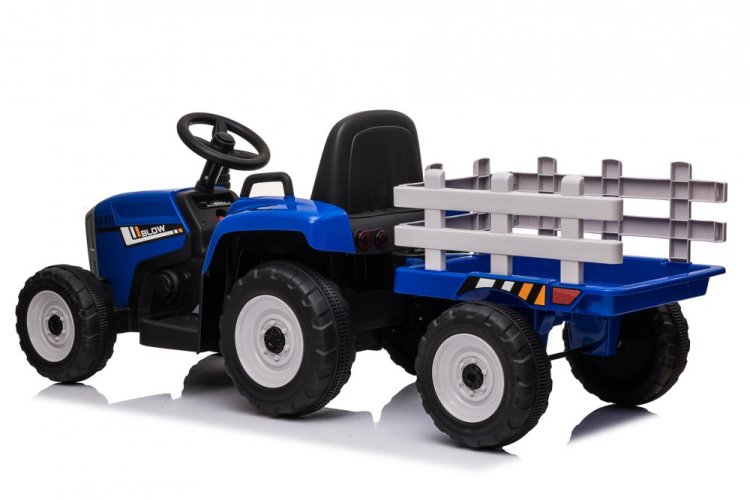 Coche eléctrico para niños Tractor Lite - azul