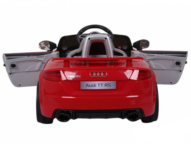 Coche eléctrico infantil Audi TT RS rojo