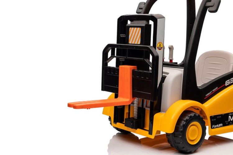 Dětský elektrický vysokozdvižný vozík PROFI Eljet žlutá, Li-Ion