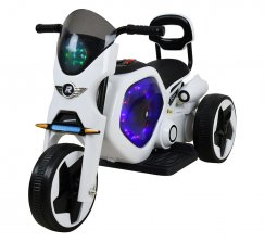 Kids electric three-wheels scooter RACCEWAY®, white