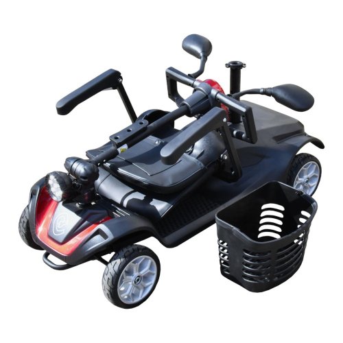 Elektrický štvorkolesový vozík RACCEWAY® SOLID, modrý
