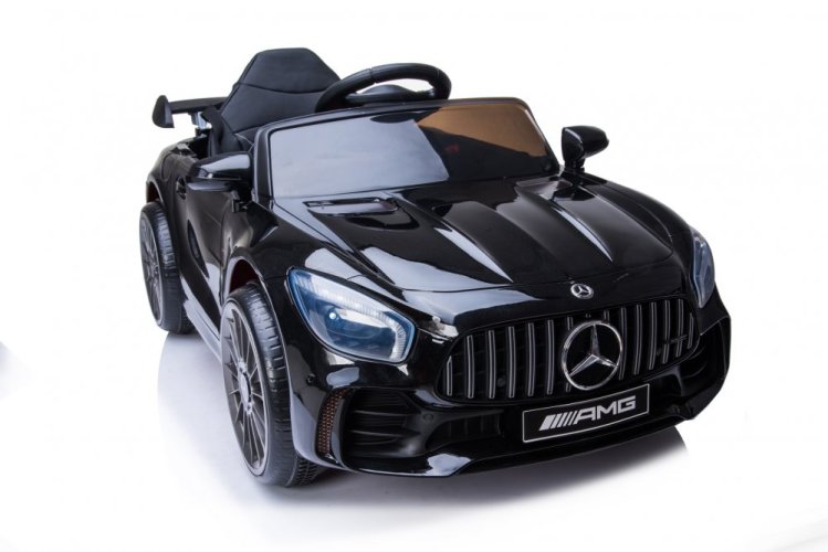 Coche eléctrico infantil Mercedes AMG GT negro