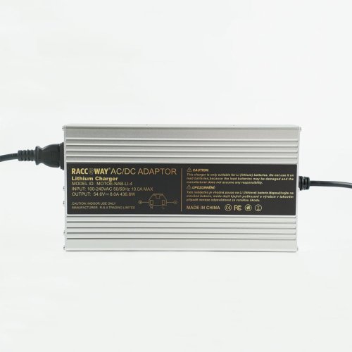 Punjač za litijeve baterije RACCEWAY®, 48V (54.6V) 8A-13S