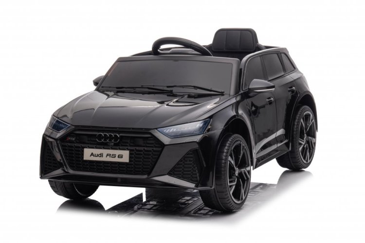 Dětské elektrické auto Audi RS 6 černá/black