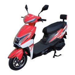 Elektroskúter RACCEWAY® CITY 45, s VP, červený