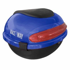 Stražnji kovčeg za električni skuter RACCEWAY® MONA, plavi