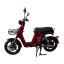 Electric scooter RACCEWAY® E-BABETA® II, burgundy