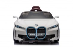 Coche eléctrico infantil BMW i4 blanco