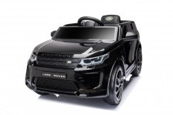 Coche eléctrico para niños Land Rover Discovery Sport negro/negro