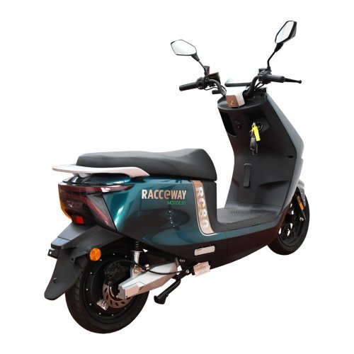 Elektroskúter RACCEWAY® RC80, modro-zelený