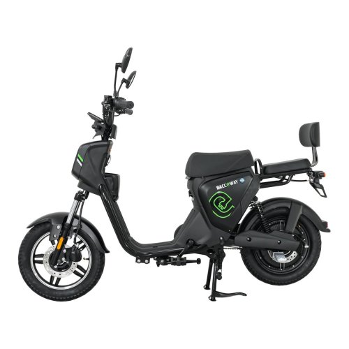 Electric scooter RACCEWAY® PAŘEZ 25, without license plate, black