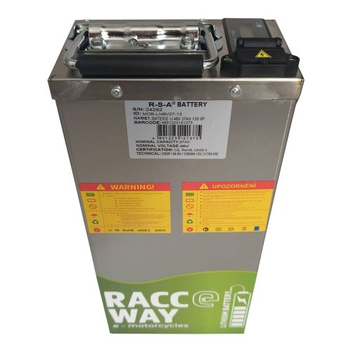 Baterija LI-48V 27Ah, za električni skuter RACCEWAY®, 13S 6P