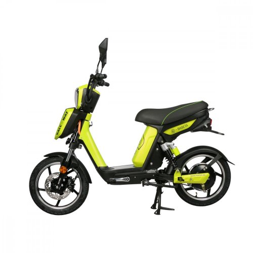 Electro Scooter RACCEWAY® E-BABETA®, verde metalizado, sin batería