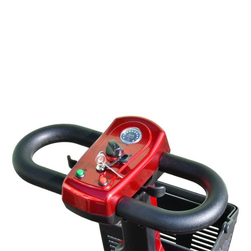 Electric four-wheeled cart RACCEWAY® SPLIT, white