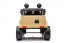 Children's electric car Toyota FJ Cruiser brown yellow/khaki