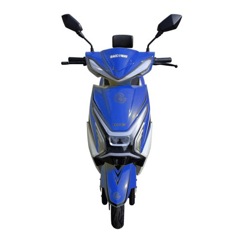 Electric scooter RACCEWAY® CITY 45, with driving licence, blue