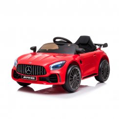 Detské elektrické auto Mercedes AMG GT červená/red