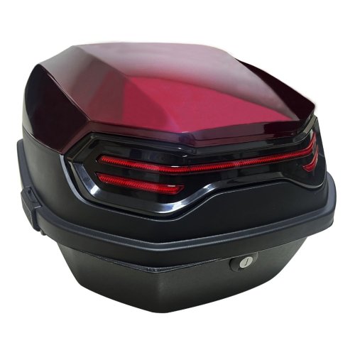 Zadný kufor k elektroskútru RACCEWAY® RC45, vínový