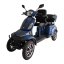 Elektrický štvorkolesový vozík RACCEWAY® STRADA LUX DUO, modrý