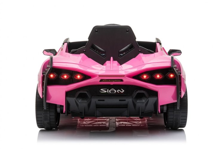 Dječji električni automobil Lamborghini Sian ružičasti/pink