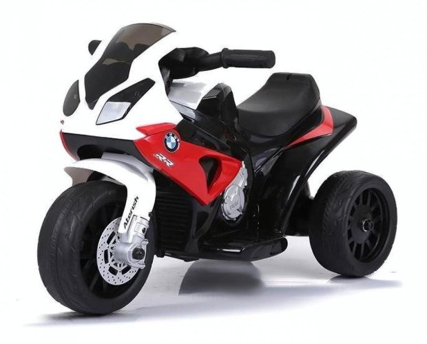 Triciclo eléctrico infantil BMW S1000 RR rojo