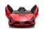 Coche eléctrico infantil Lamborghini Sian rojo/rojo
