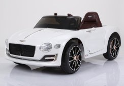 Coche eléctrico infantil Bentley EXP 12 blanco