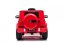 Coche eléctrico infantil Mercedes G63 AMG rojo/rojo