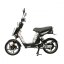 Electro Scooter RACCEWAY® E-BABETA®, camuflaje blanco y negro, sin batería