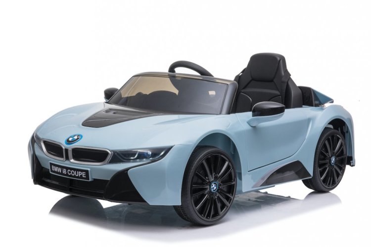 Dětské elektrické auto BMW i8 Coupe sv.modrá