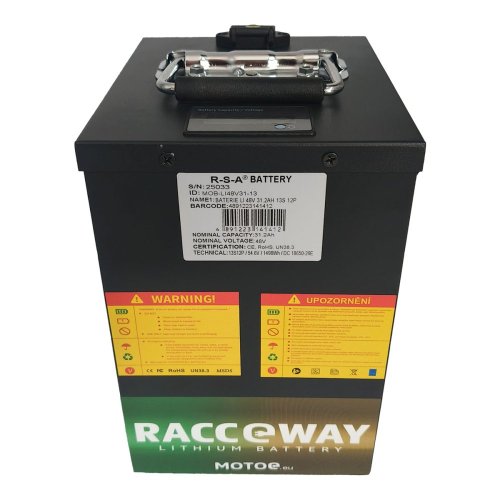 Baterija LI-48V 31Ah, za električni skuter RACCEWAY®, 13S 12P