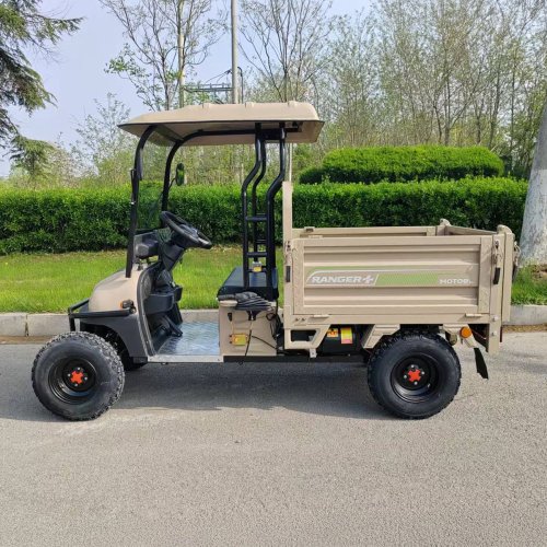 Nákladní čtyřkolový vozík RACCEWAY® RANGER PLUS, pískový
