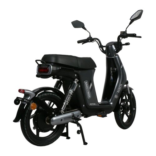 Električni skuter RACCEWAY® E-BABETA® II, sivo-crni