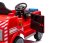 Coche eléctrico infantil bomberos Eljet rojo, Li-Ion
